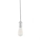 Atrium, nowoczesna oprawka wisząca, chromowana, E27, DS-M-036 CHROME